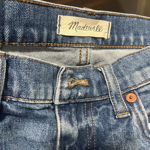 Madewell The Slim BoyJean Denim Jeans Women's Size 24 - Picture 4 of 8